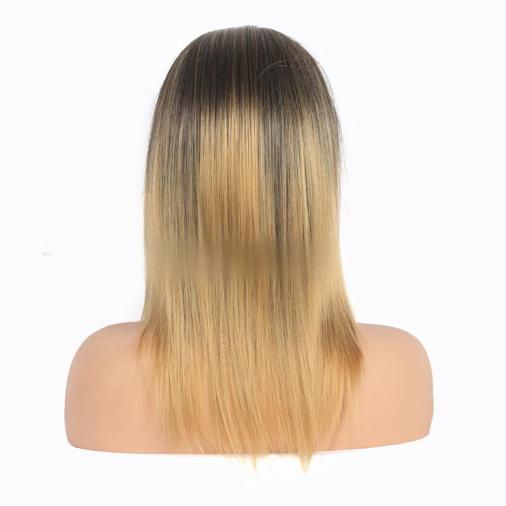 Female fiber wig with Head scarf