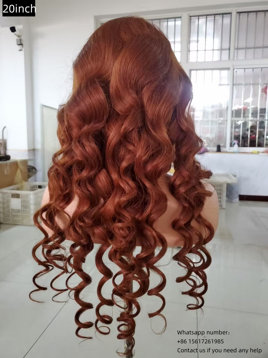 Reddish  brown Color 33 LOOSE  wave 4x4，5x5 Transparent Lace closure 100% Virgin Human Hair Wig 180% density