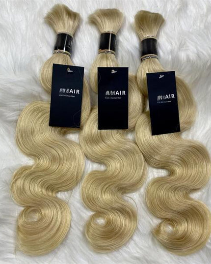 body wave 613 color 15A human hair bulk for braiding
