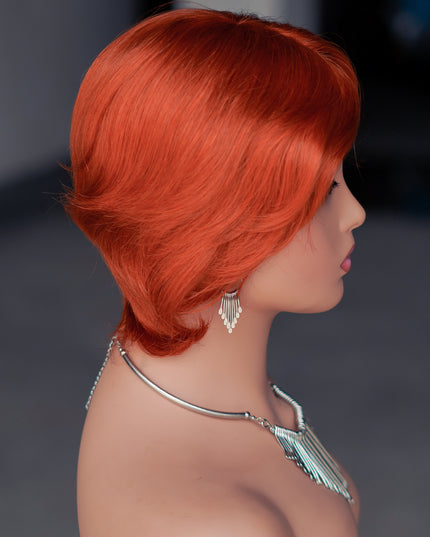 Machine made pixie cut wig---#350---JKF661--- pay 1 get 2