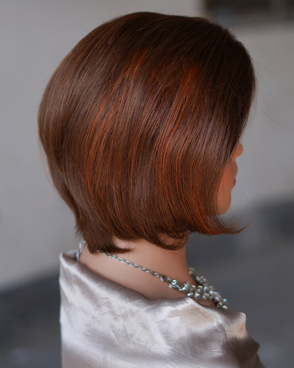 Pixie cut wig 13x4 Lace Frontal Wig--- #4/350---JK045