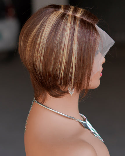 Pixie Cut Wig 13*4*1 lace part --9164-4/27#---pay 1 get 2