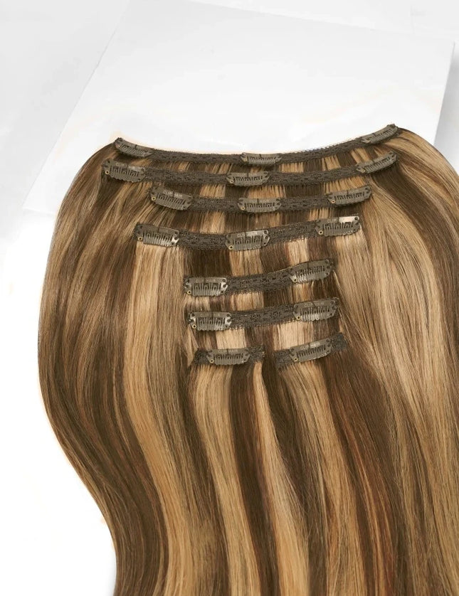 remy clip hair extensions-#965