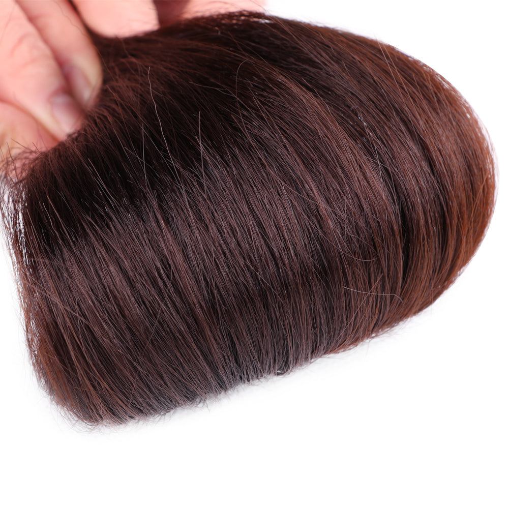 Long fiber straight hair weft 3 pcs -1