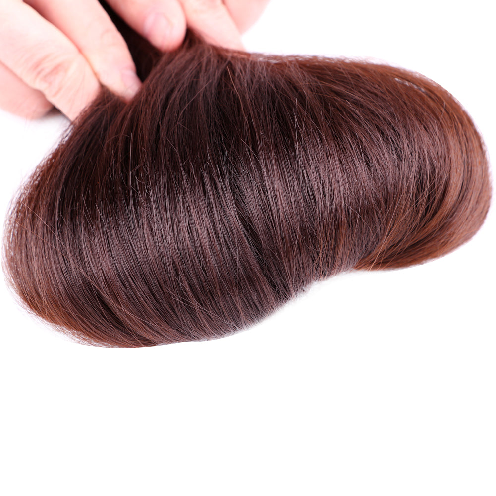 Long fiber straight hair weft 3 pcs -1