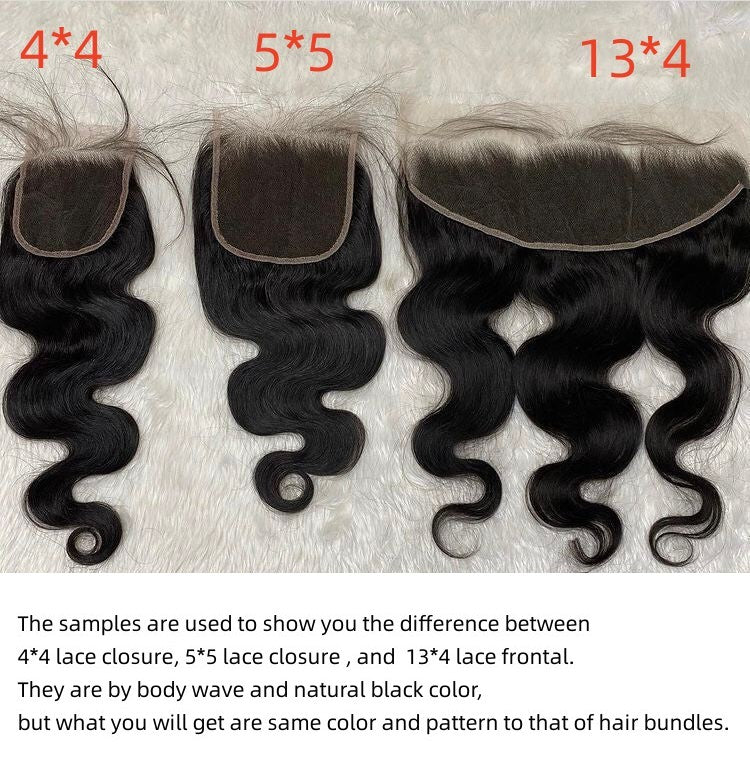 Afro kinky Virgin human Hair bundles natural color 1pc