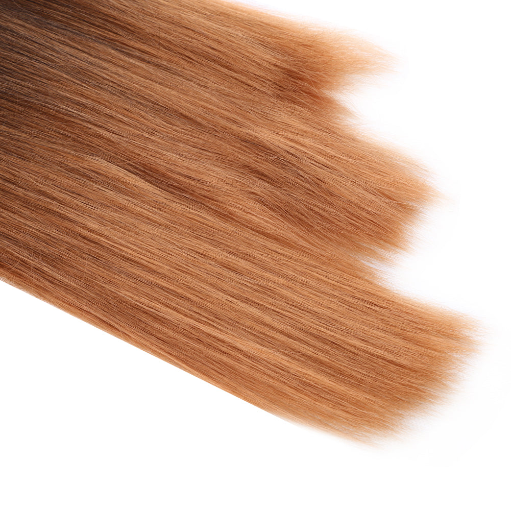 Long fiber straight hair weft 3 pcs -2