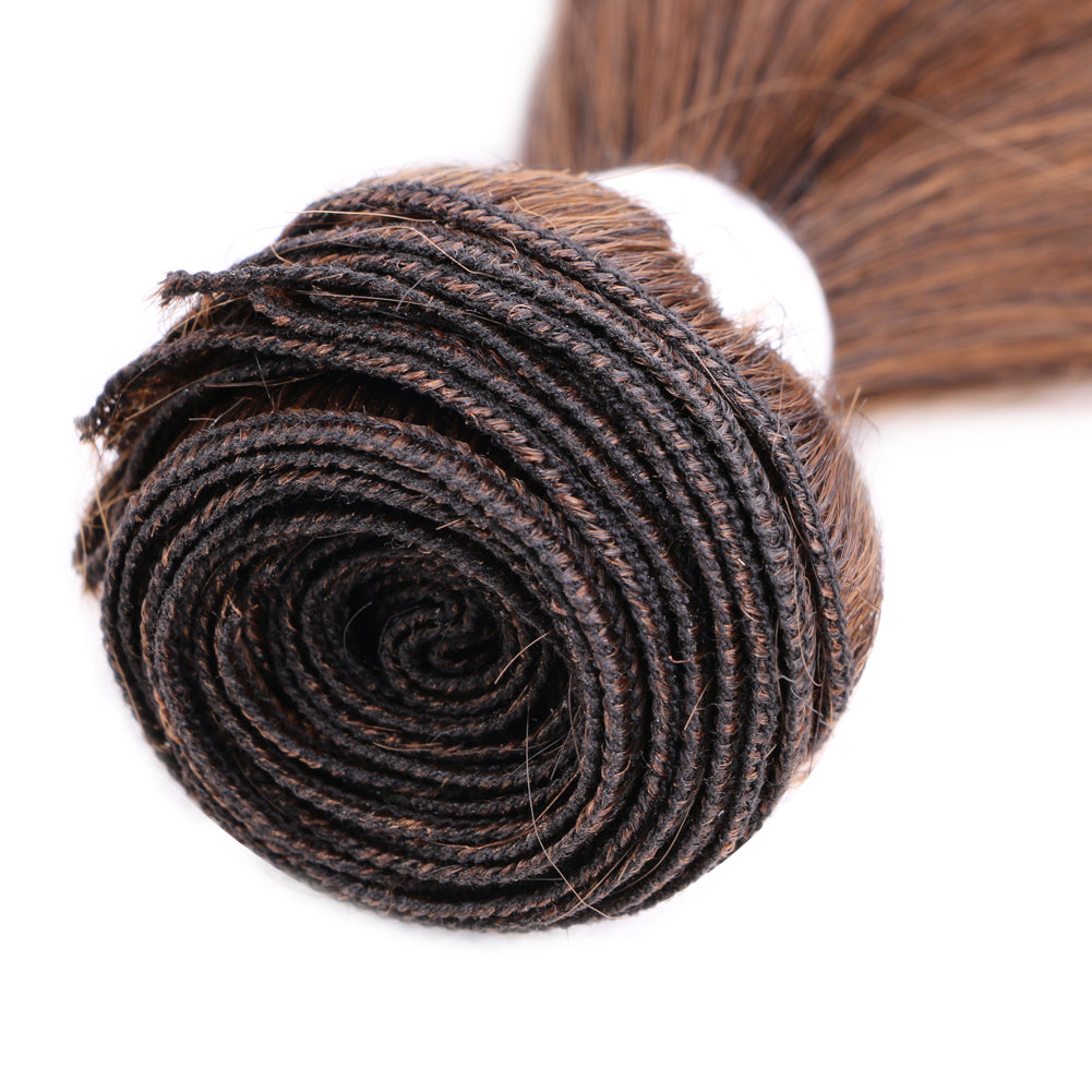 Long fiber straight hair weft 3 pcs -2
