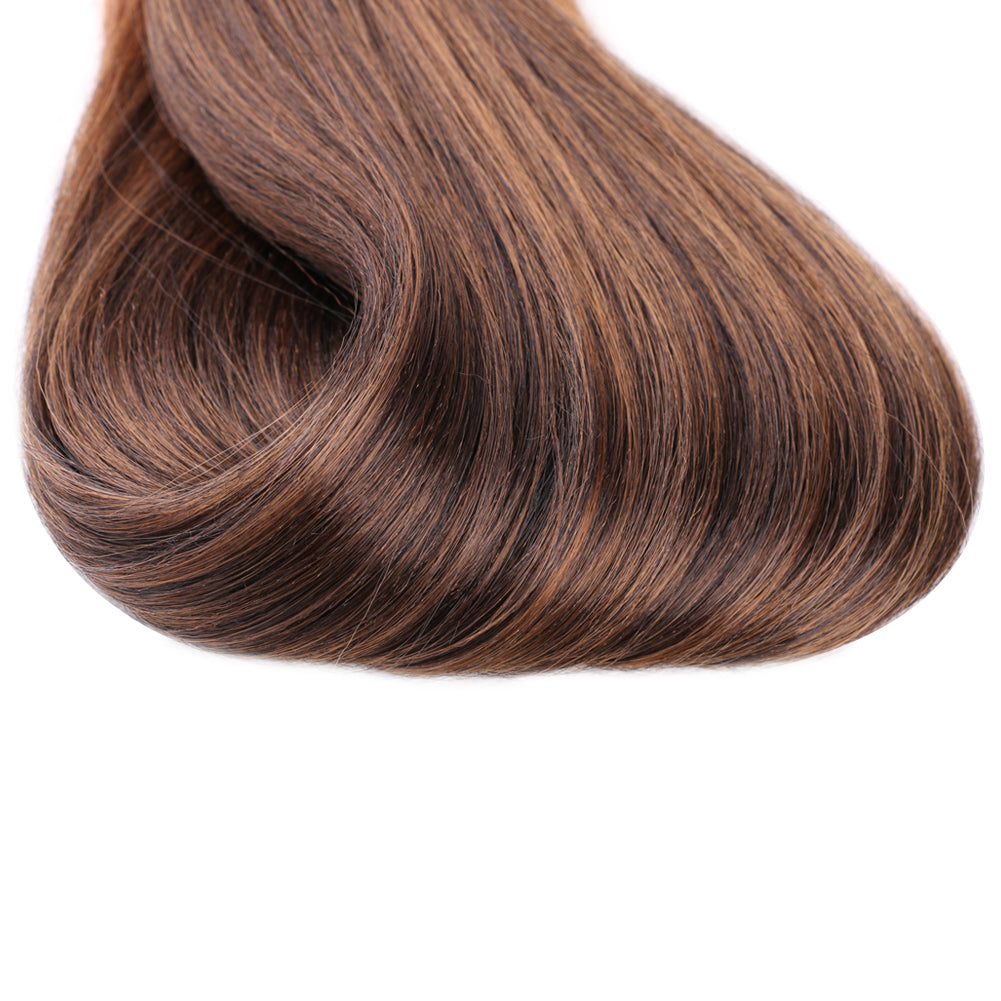 Long fiber straight hair weft 3 pcs -2