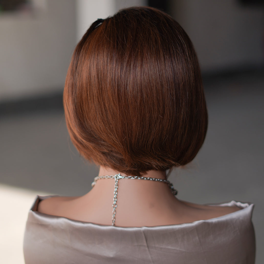 Pixie cut wig 13x4 Lace Frontal Wig---Ombre #T1/4---JK8818---RMB 187---130g