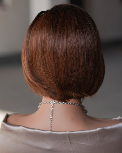 Pixie cut wig 13x4 Lace Frontal Wig---Ombre #T1/4 --JK045