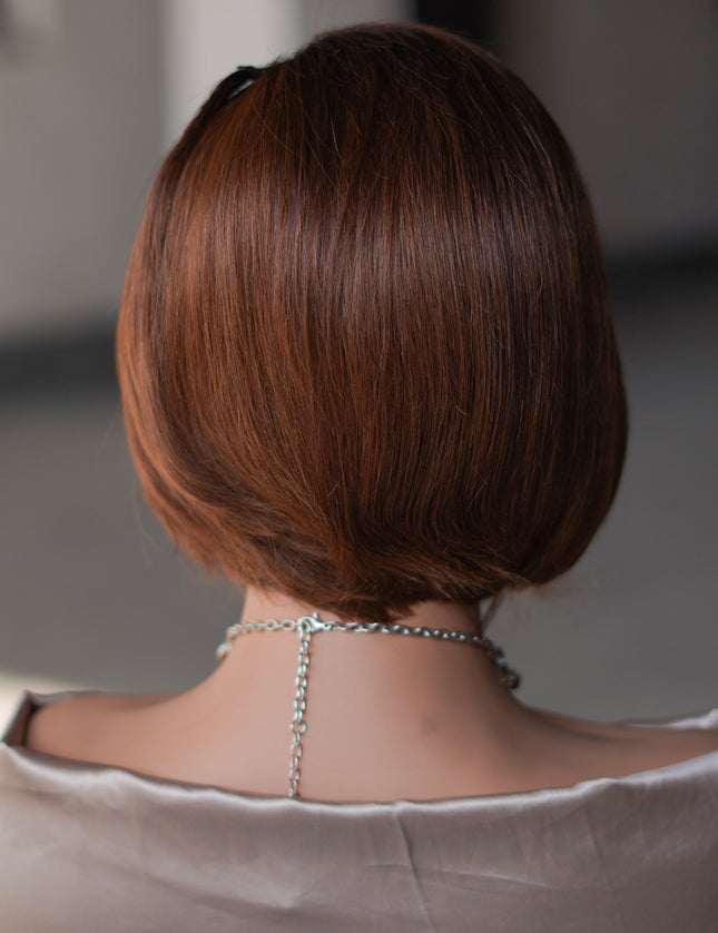 Pixie cut wig 13x4 Lace Frontal Wig---Ombre #T1/4 --JK045