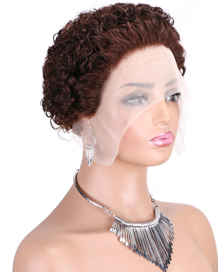 Pixie Cut Wig 13*1 lace part ---JK2016-4#---buy 1 get 2