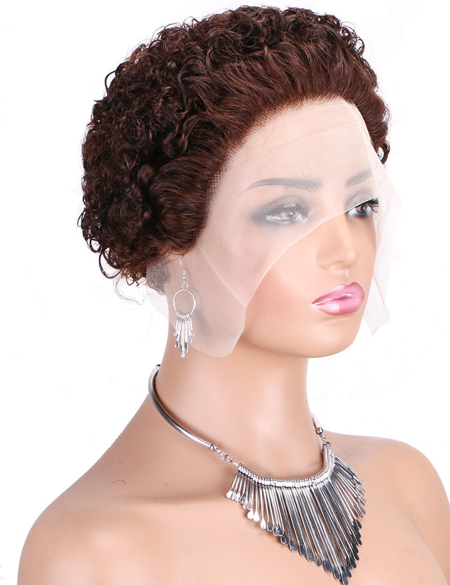 Pixie Cut Wig 13*1 lace part ---JK2016-4#---buy 1 get 2