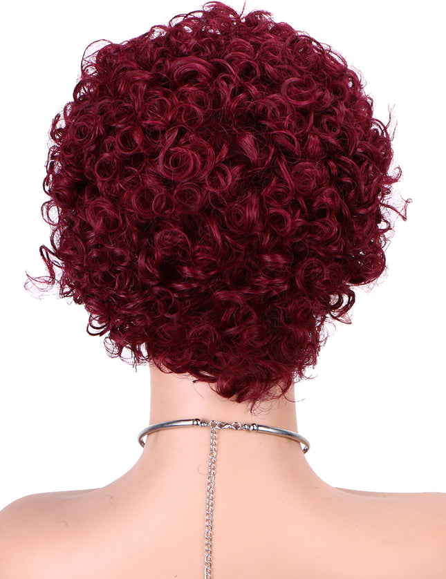 Pixie Cut Wig 13*1 lace part ---JK2016---99#---buy 1 get 2