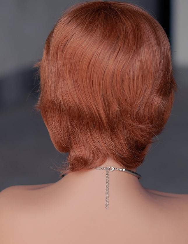 Machine made pixie cut wig---#30----JKF661---pay 1 get 2