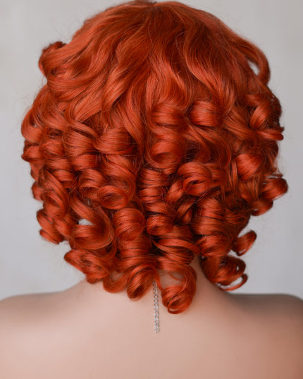 #350 color--full machine made wig with bang-ZZY031