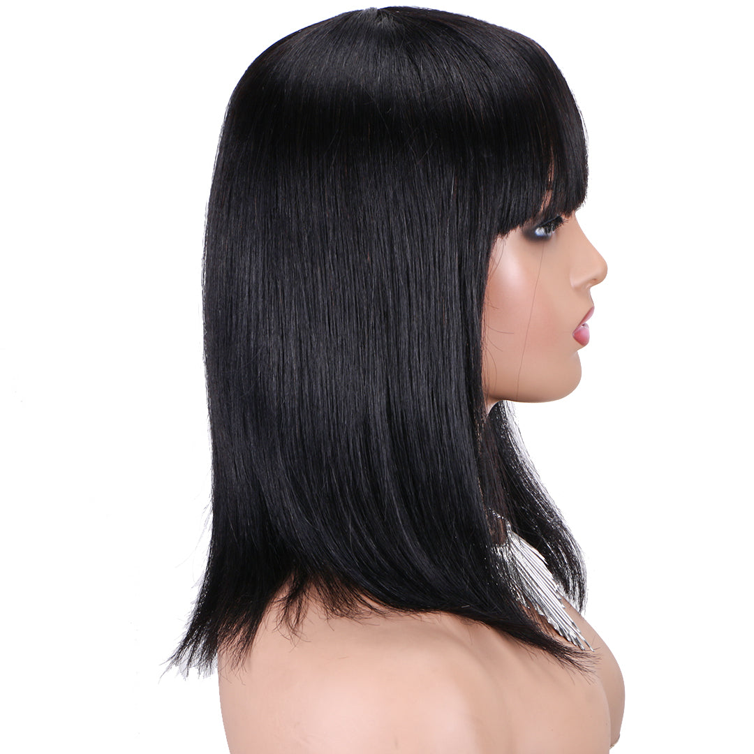 Machine made pixie cut wig---JK9030---14 inch--- RMB 187