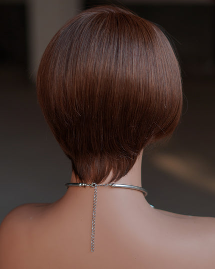 Pixie Cut Wig 13*4*1 lace part --9164-4#---pay 1 get 2