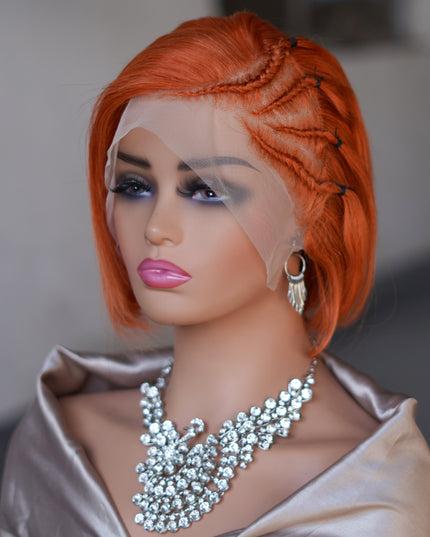 Pixie cut wig 13x4 Lace Frontal Wig---#350---JK045