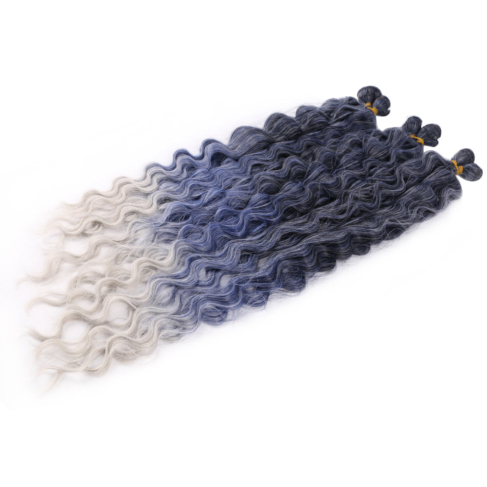 Fiber body wave Six Piece Set Hair weft-2