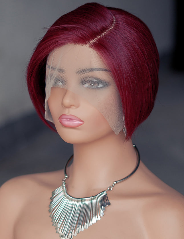 Pixie Cut Wig 13*4*1 lace part --9164---pay 1 get 2