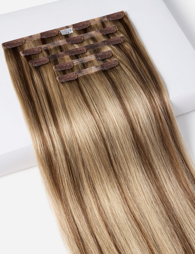 PU clip hair extensions---Color 80