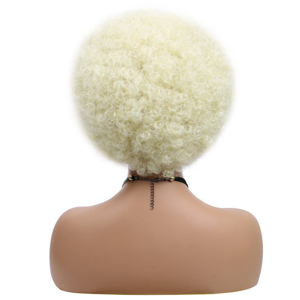 Short Caterpillar Fiber wig-COLOR 613