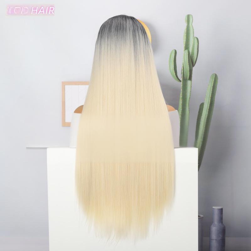 FIBER Wig, women's dyed headband, ombre blonde