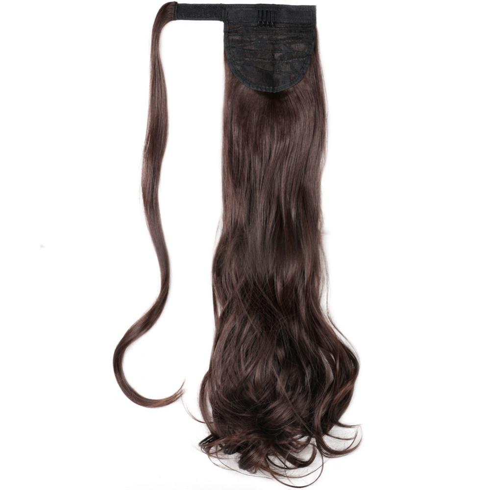 Invisible Ponytail Synthetic Fiber Big Wave Ponytail-2