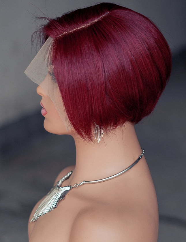 Pixie Cut Wig 13*4*1 lace part --9164---pay 1 get 2