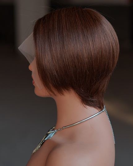 Pixie Cut Wig 13*4*1 lace part --9164-4#---pay 1 get 2