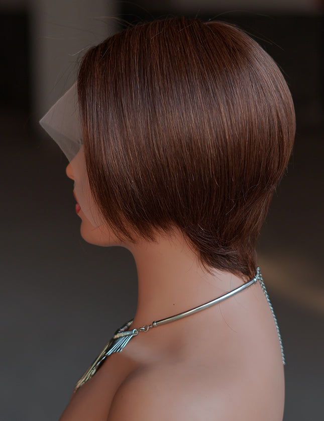 Pixie Cut Wig 13*4*1 lace part --9164-4#---pay 1 get 2