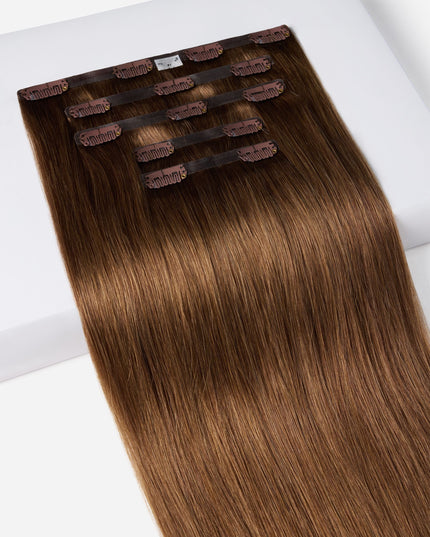 PU clip hair extensions---#1004