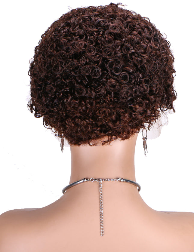 Pixie Cut Wig 13*1 lace part ---JK2016-4#---buy 1 get 2