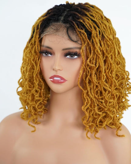 Faux Locs Crochet Synthetic Hair wig- ombre 1B/30- pay 1 get 2