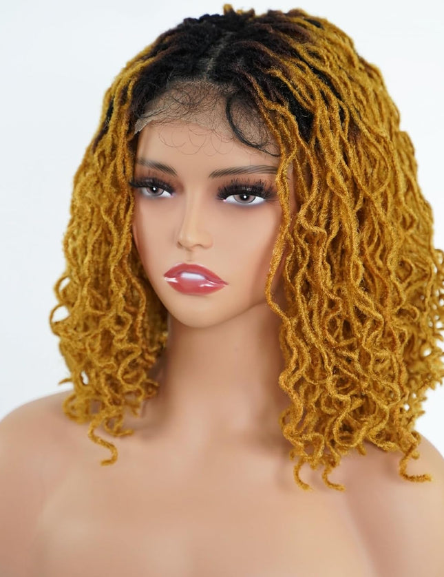 Faux Locs Crochet Synthetic Hair wig- ombre 1B/30- pay 1 get 2