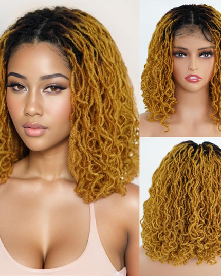 Faux Locs Crochet Synthetic Hair wig- ombre 1B/30- pay 1 get 2