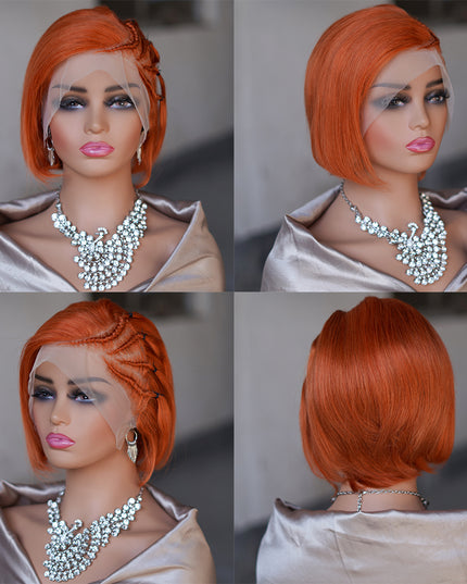 Pixie cut wig 13x4 Lace Frontal Wig---#350---JK045