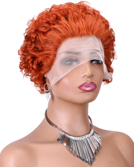 Pixie Cut Wig 13*1 lace part ---JK2016---350#---buy 1 get 2