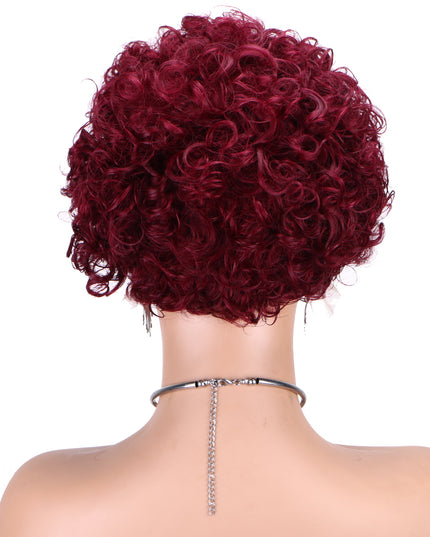 Pixie Cut Wig 13*1 lace part ---JK2016---T1B/99#---buy 1 get 2