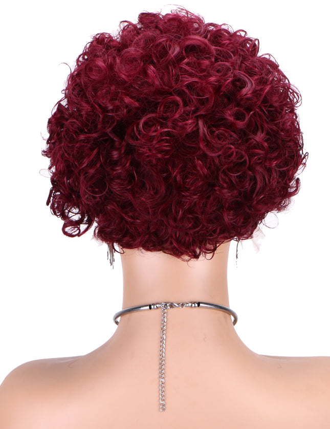 Pixie Cut Wig 13*1 lace part ---JK2016---T1B/99#---buy 1 get 2