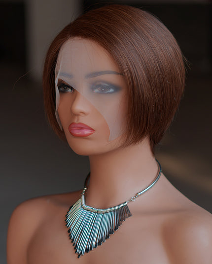 Pixie Cut Wig 13*4*1 lace part --9164-4#---pay 1 get 2