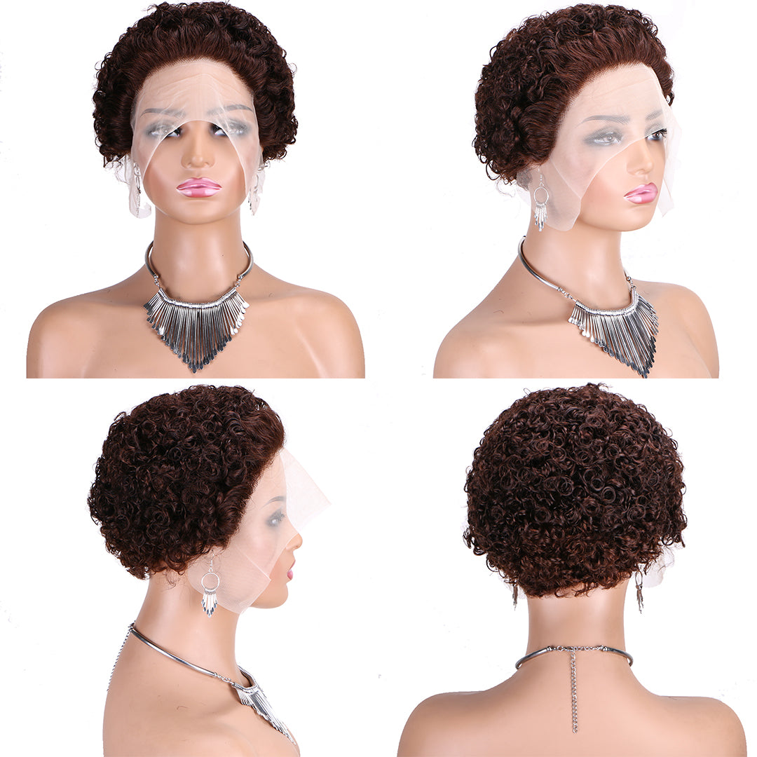 Pixie Cut Wig 13*1 lace part ---JK2016-4#---RMB 99