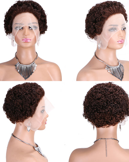 Pixie Cut Wig 13*1 lace part ---JK2016-4#---buy 1 get 2