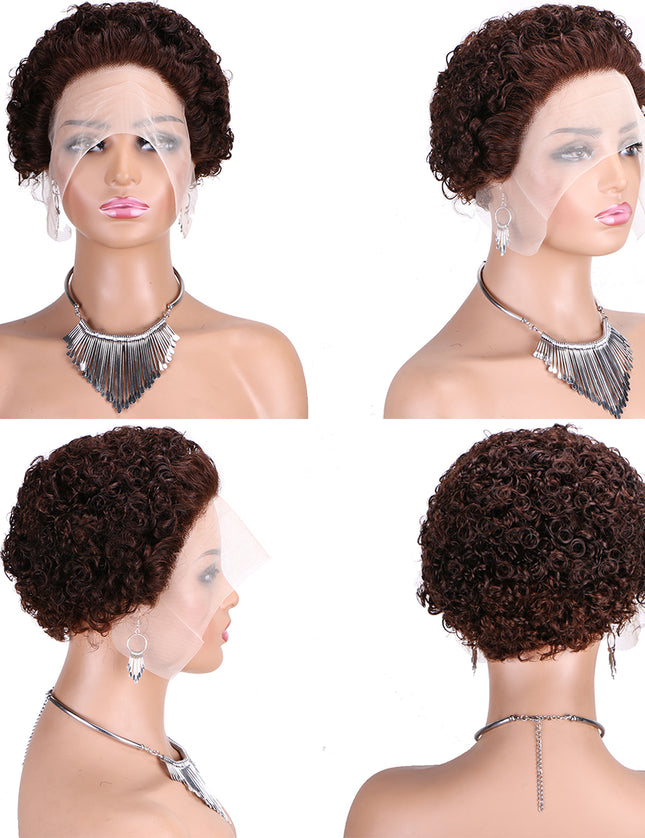 Pixie Cut Wig 13*1 lace part ---JK2016-4#---buy 1 get 2