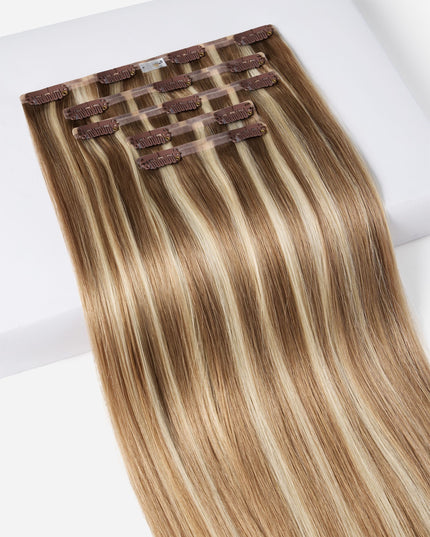 remy clip hair extensions- #140