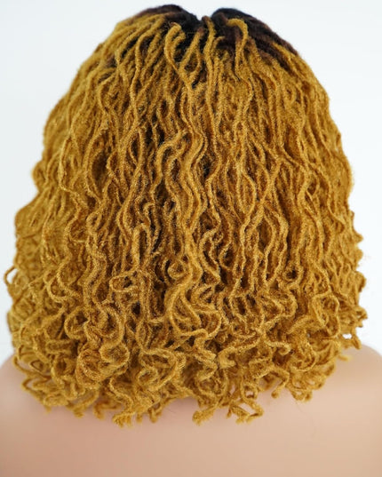 Faux Locs Crochet Synthetic Hair wig- ombre 1B/30- pay 1 get 2