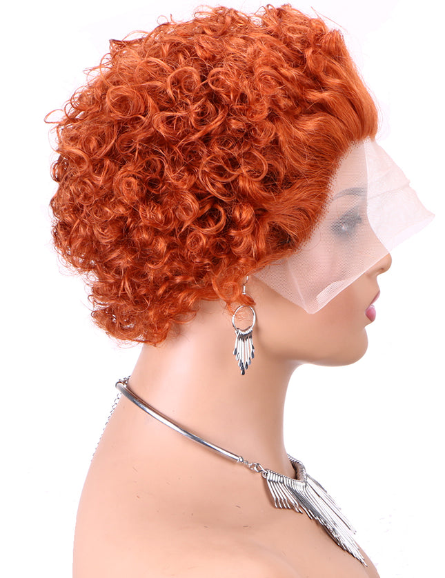 Pixie Cut Wig 13*1 lace part ---JK2016---350#---buy 1 get 2