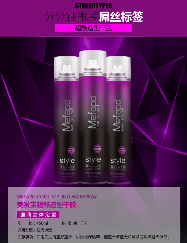 Hairsprays for Man and Woman